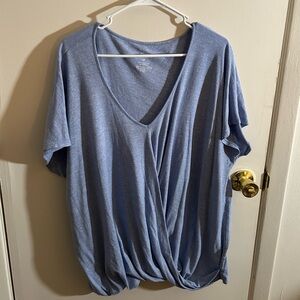 Pale Blue Sonoma Blouse 2XL/XXL Top